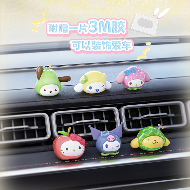 Tiny Sanrio Characters Family Fruit Series Blind Box Figures