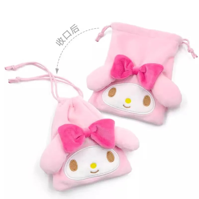 Sanrio Drawstring Storage Baggies