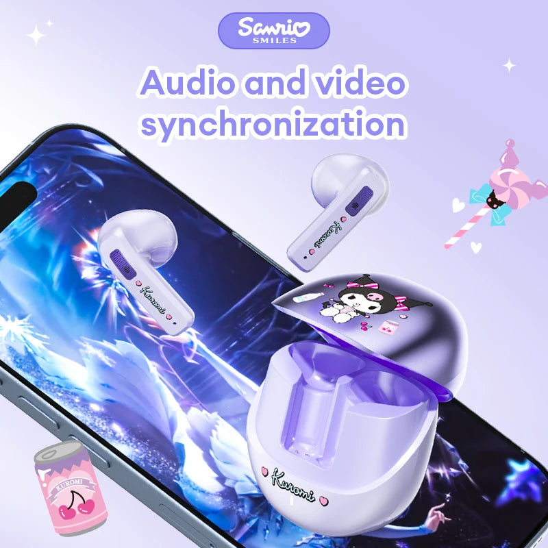 Sanrio Characters Bluetooth Wireless Adorable Earbuds