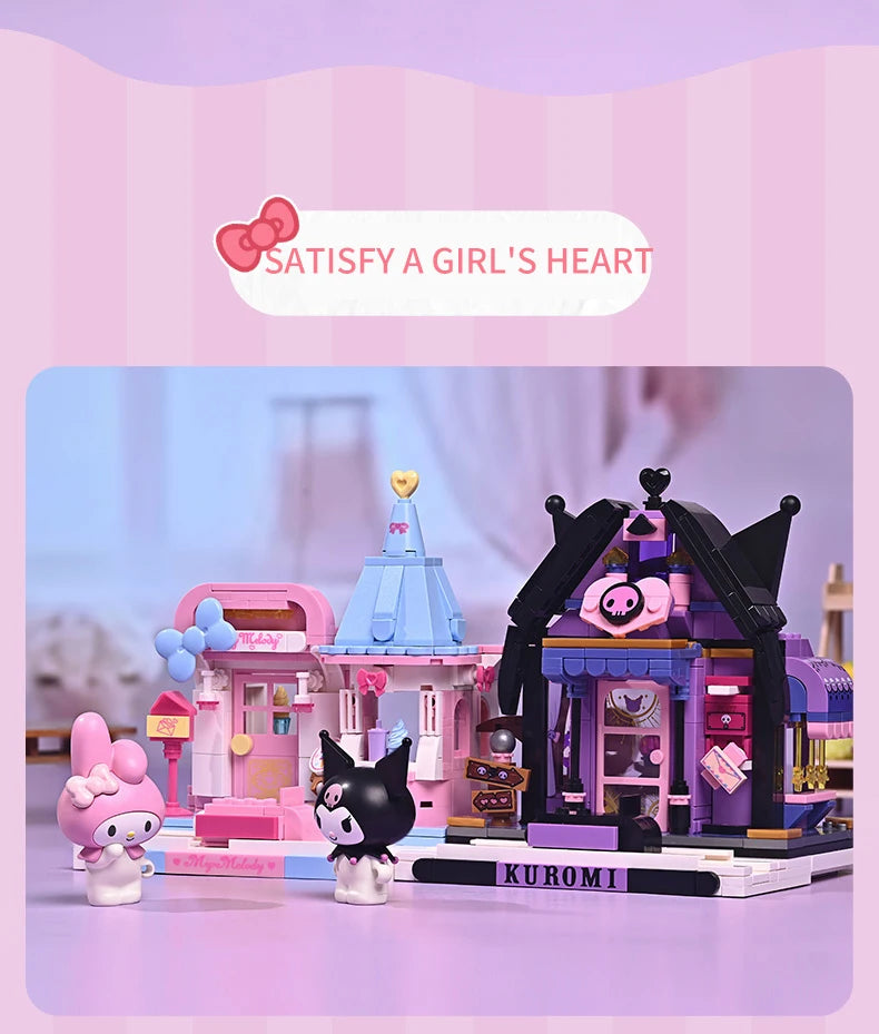 Sanrio Characters 'Family House' Series Building Blocks