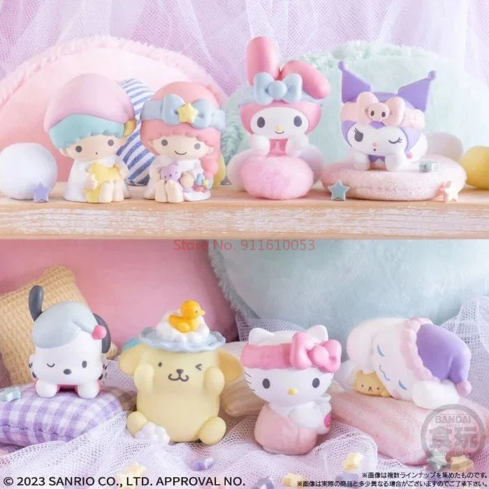 Sanrio Characters 'Good Night Friends' Series Toy Action Figures
