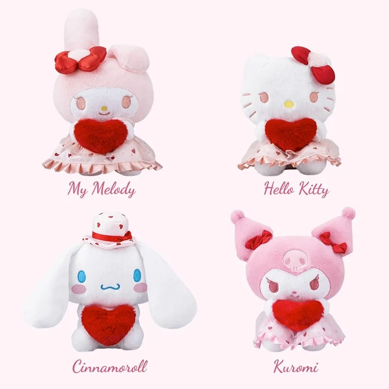 Sanrio Characters 'Lovely Hearts' Series Soft Plushies