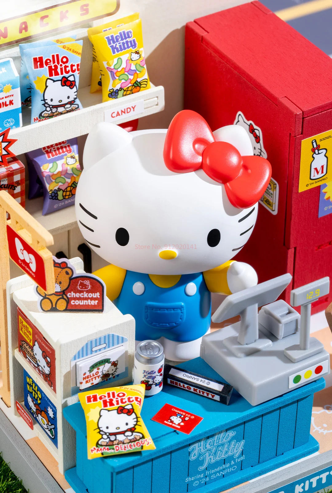 Sanrio Store Manager Series Assembling House Model Toys