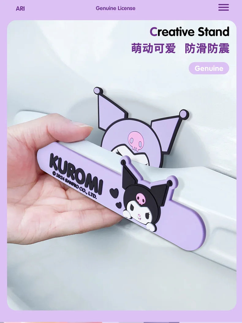 Kuromi Car Door Handle Decoration