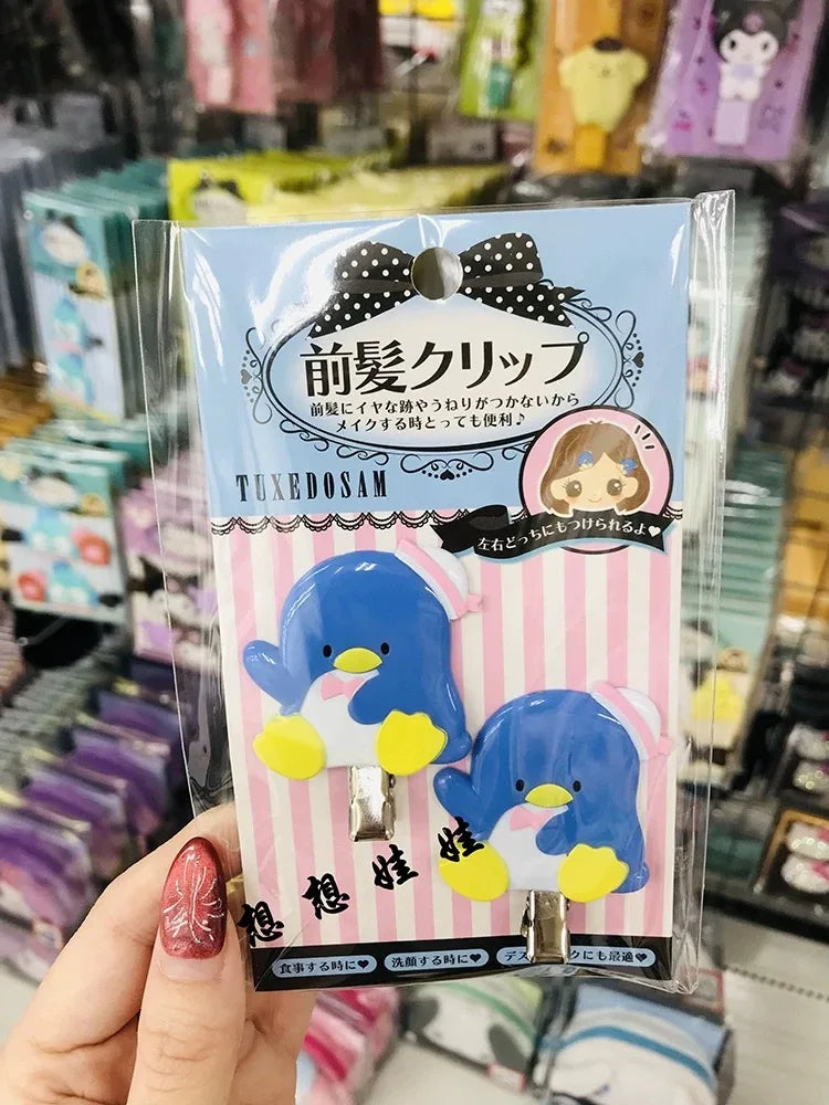 Front Hairpin Bangs Clips