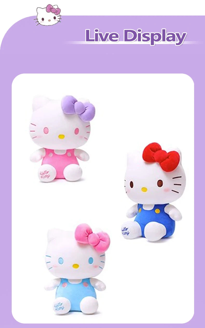 Colorful Hello Kitty Soft Plushies