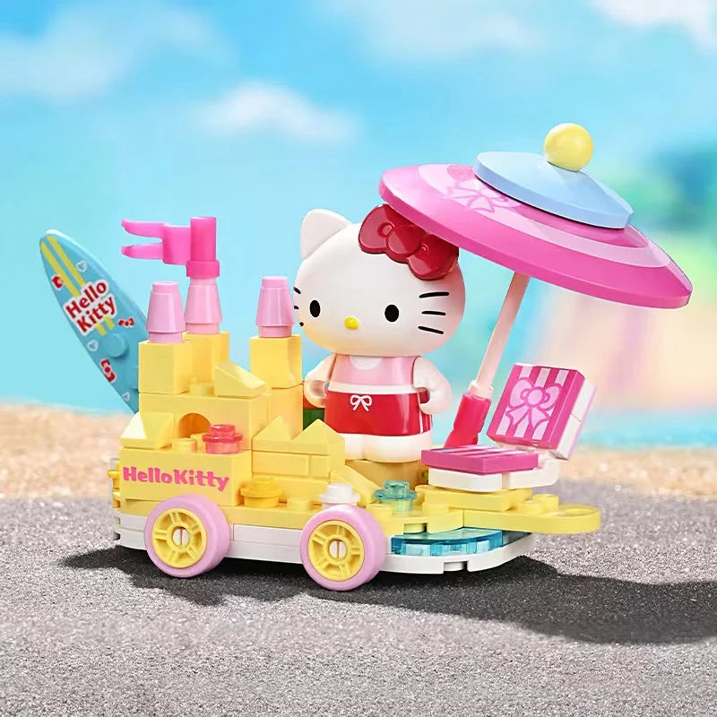 Sanrio Characters 'Summer Float Train' Series Building Blocks