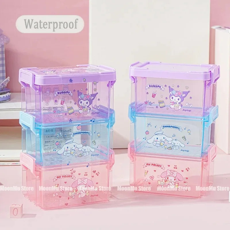 3Pc/Set Sanrio Desktop Organization Box