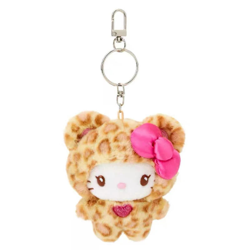 Hello Kitty Leopard Plush Pendant
