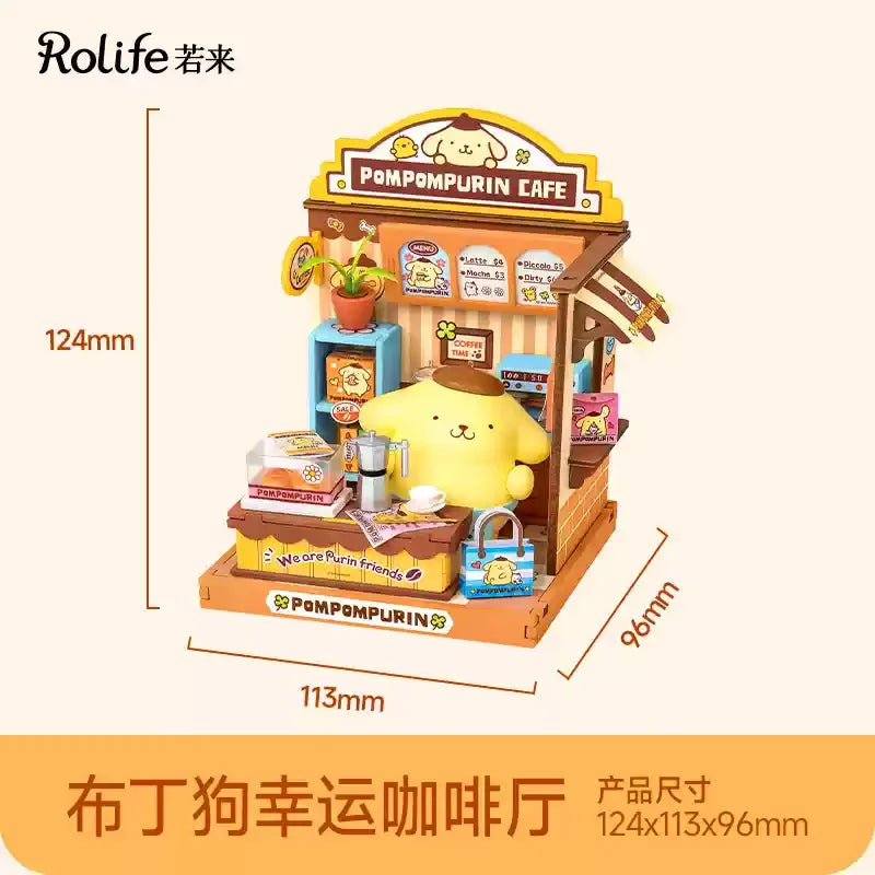 Sanrio Store Manager Series Assembling House Model Toys