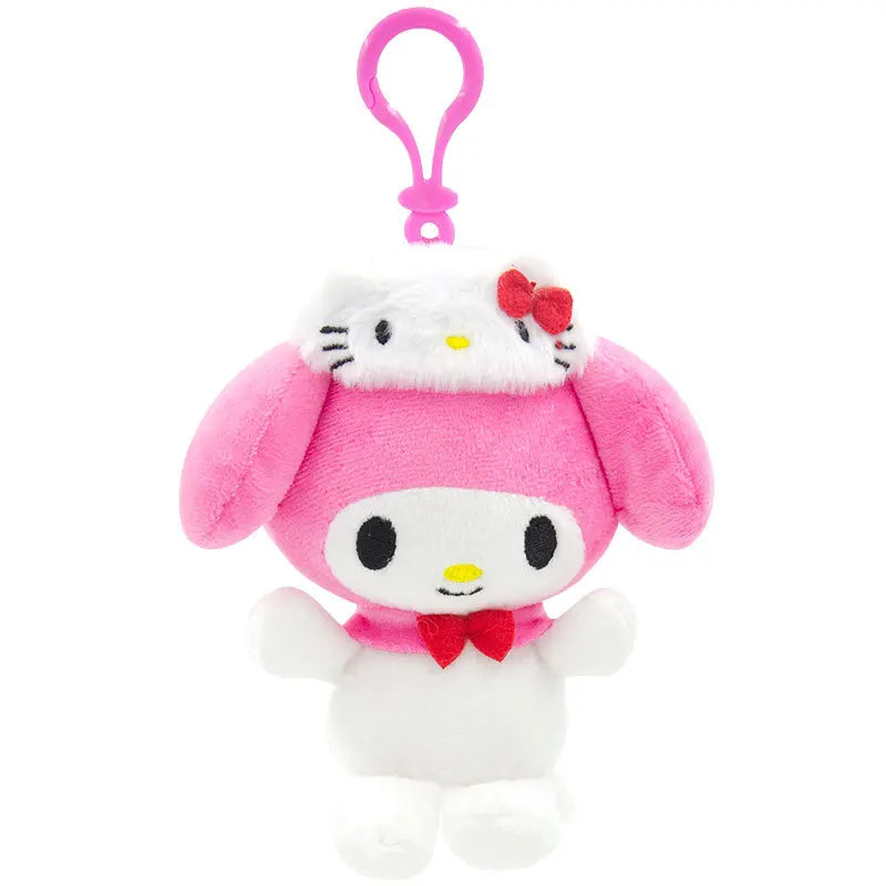 Sanrio Characters Adorable Plush Keychain Pendants