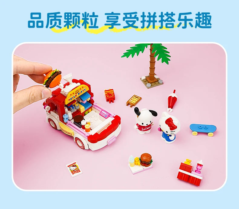 Sanrio Characters 'Food Cart' Series Building Blocks