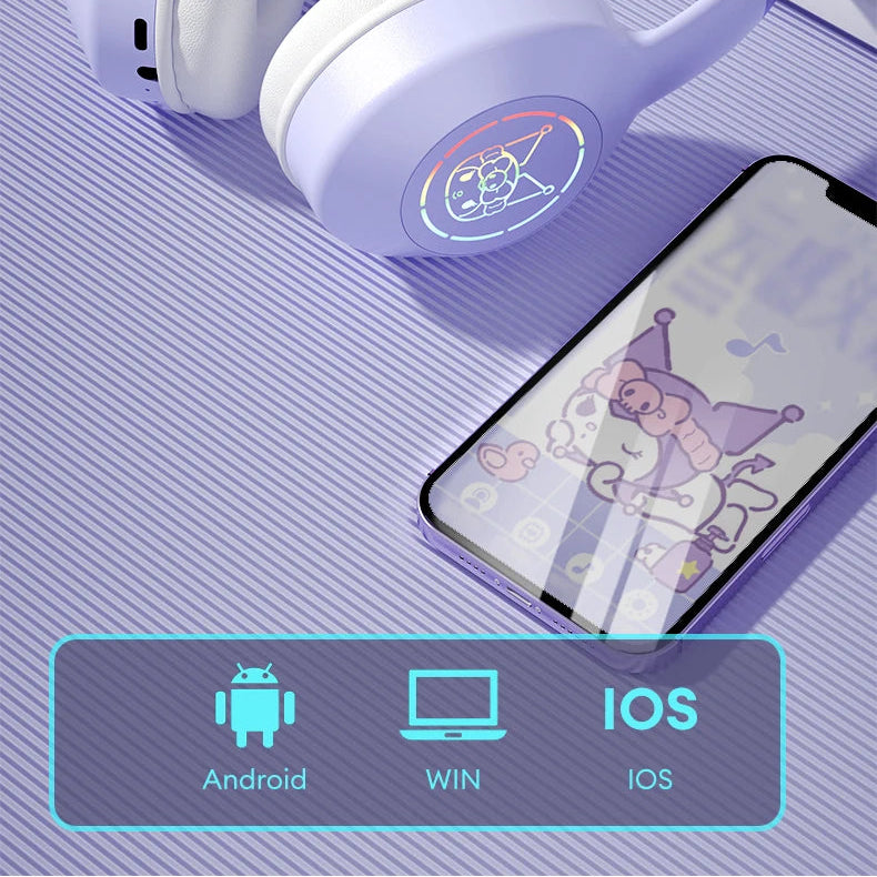 Sanrio Characters Wireless Bluetooth Noise-Cancelation Headphones