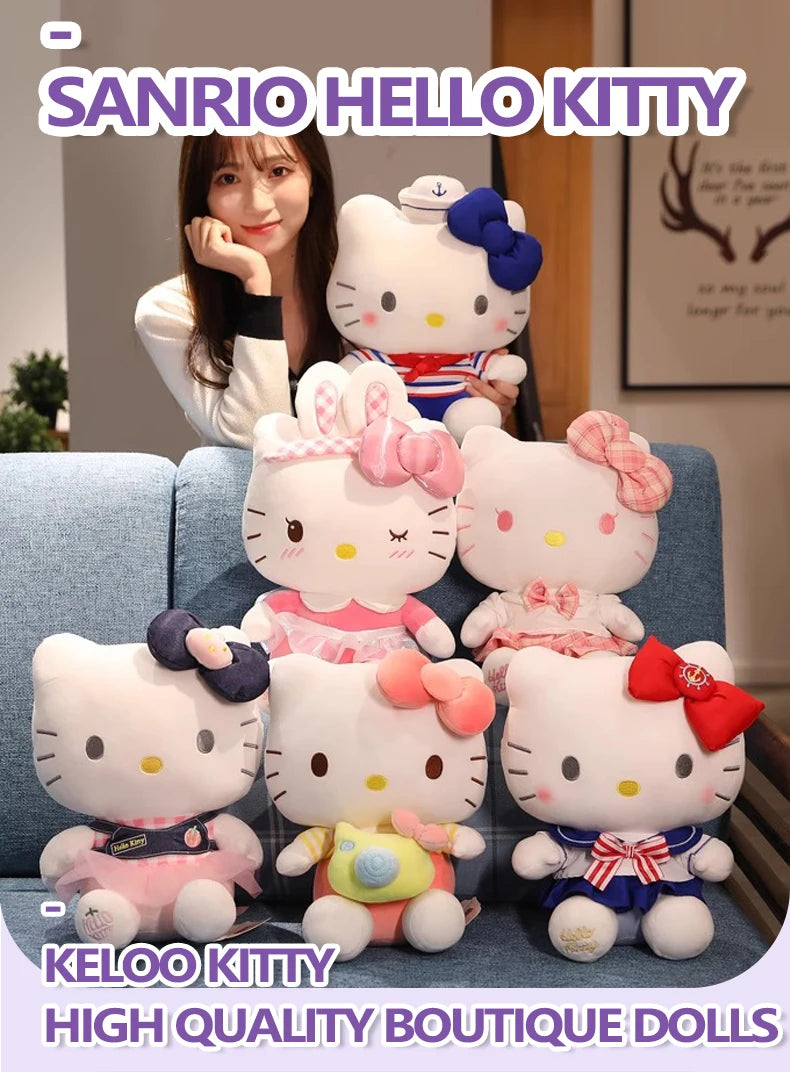 Hello Kitty Soft Cuddly Plushies