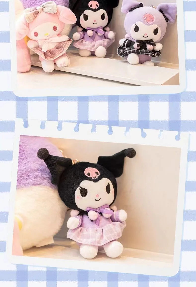 Original Sanrio Characters Plush Keychains