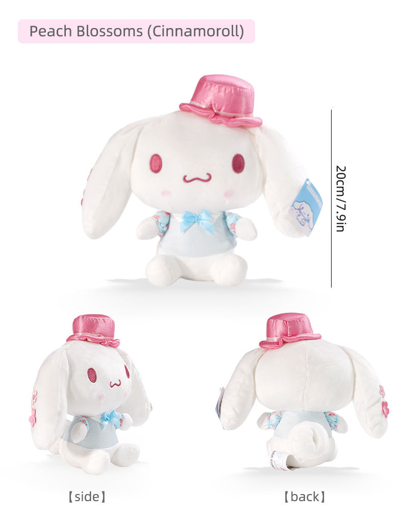 Sanrio Characters 'Peach Blossom' Series Plushies