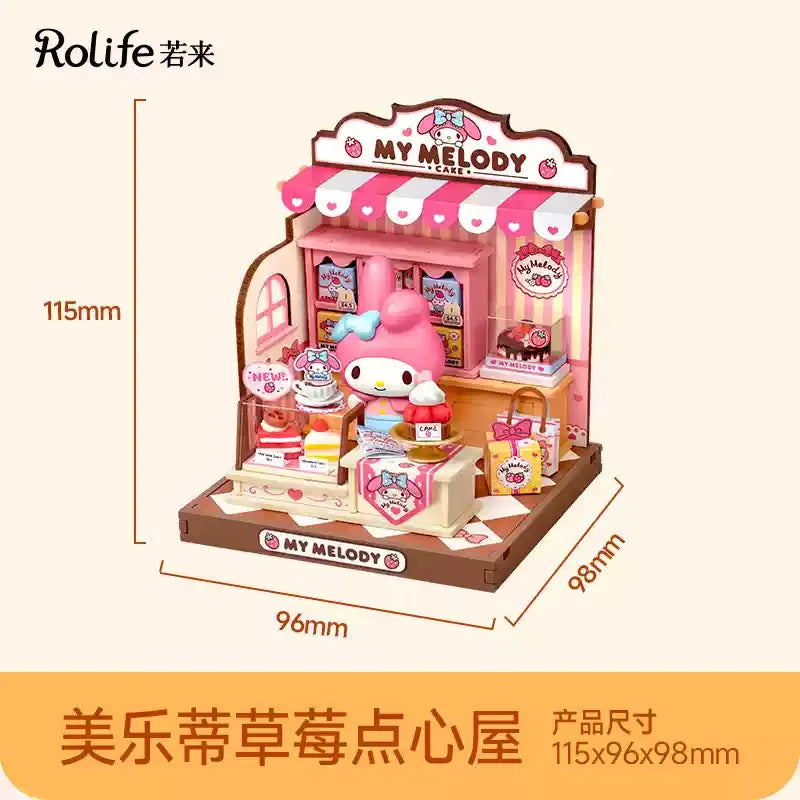 Sanrio Store Manager Series Assembling House Model Toys