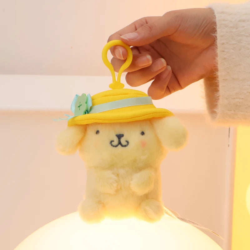 Sanrio Plush 10cm Adorable Flower Keychains