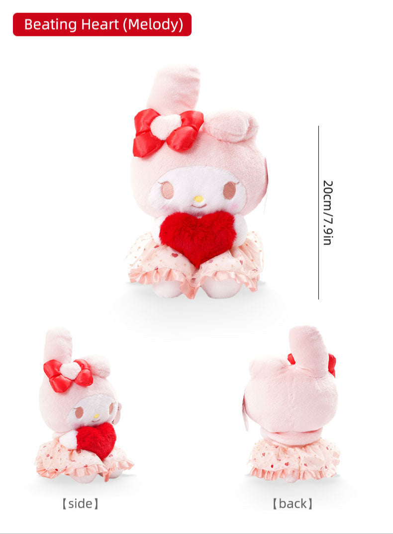 Sanrio Characters 'Lovely Hearts' Series Soft Plushies