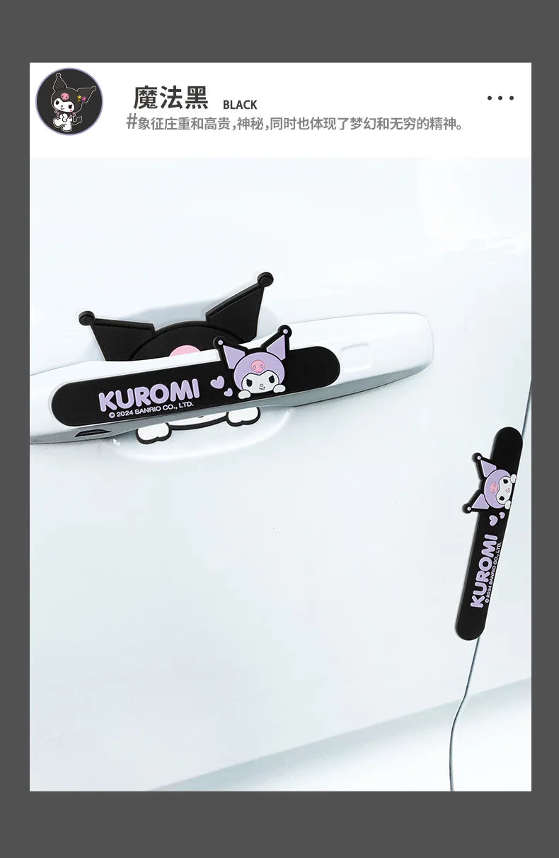 Kuromi Car Door Handle Decoration