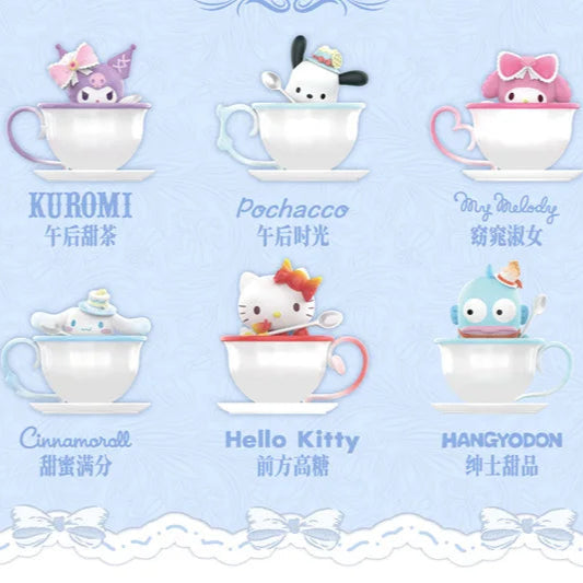 Sanrio Characters 'Teacup Elf' Series Blind Box Toy Figures