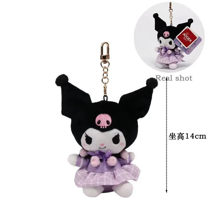 Original Sanrio Characters Plush Keychains