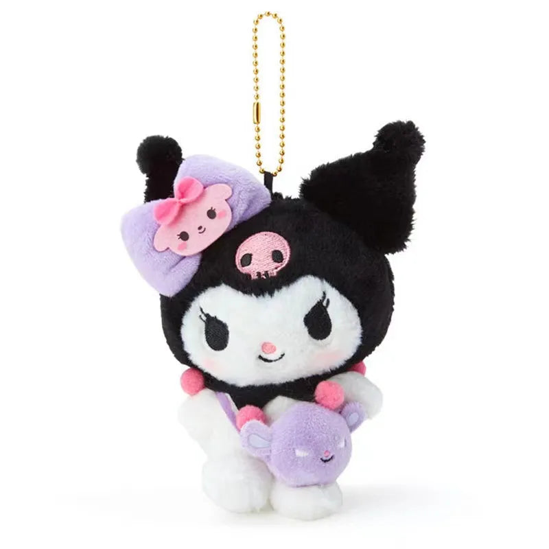 Sanrio Character Plush Keychain Pendants