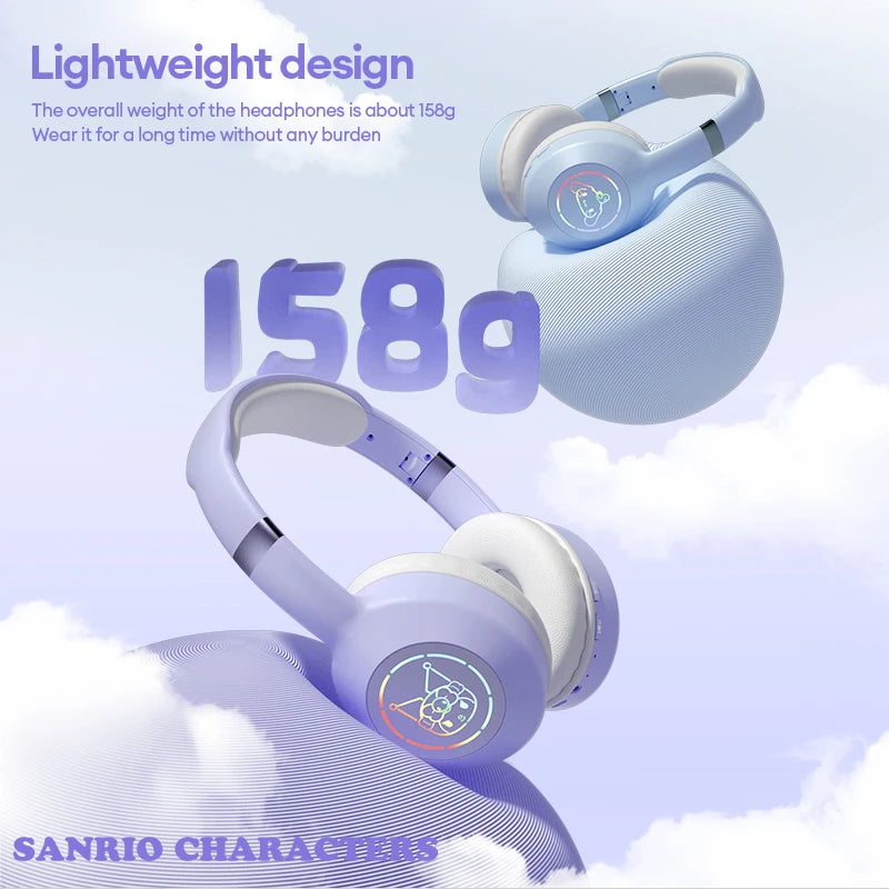 Sanrio Characters Wireless Bluetooth Noise-Cancelation Headphones