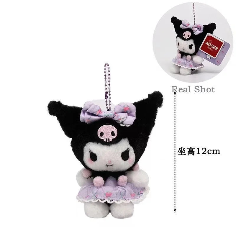 Original Sanrio Characters Plush Keychains
