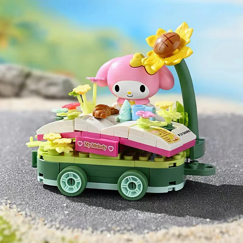 Sanrio Characters 'Summer Float Train' Series Building Blocks