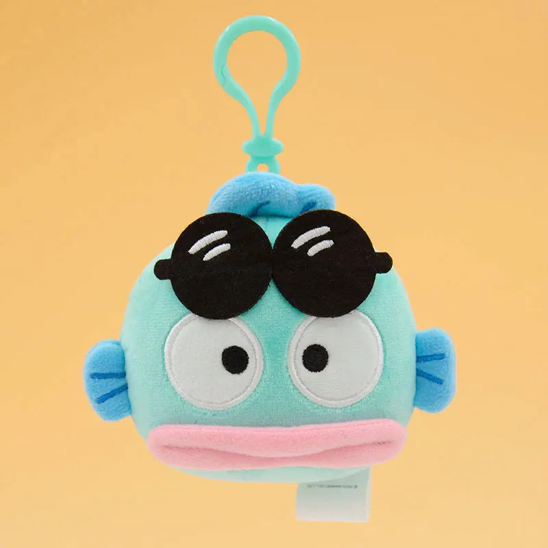 Sanrio Characters Plush Face Only Keychain