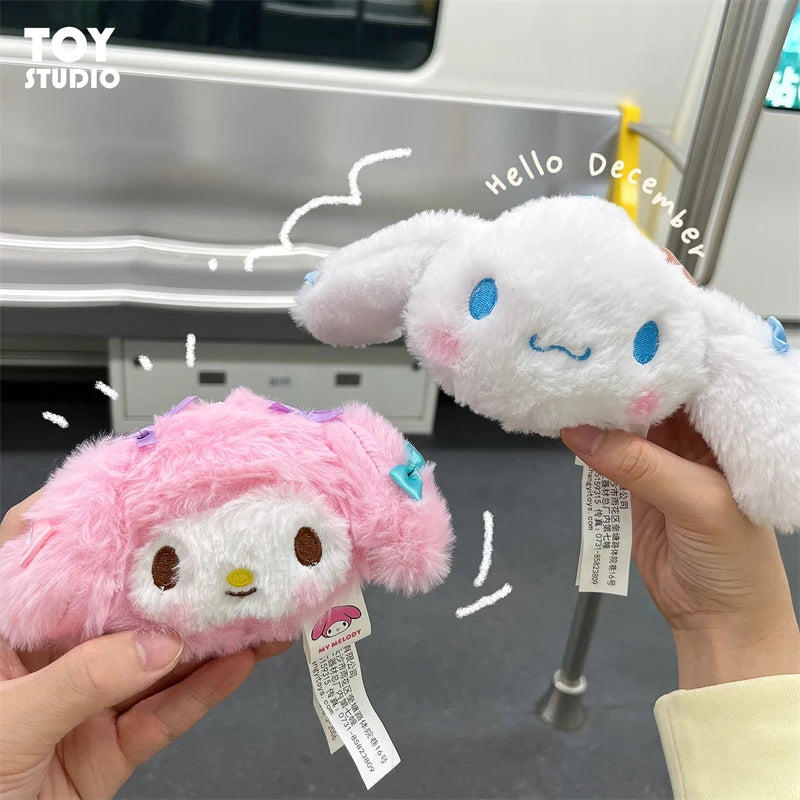 Sanrio Characters Plush Face Only Keychain