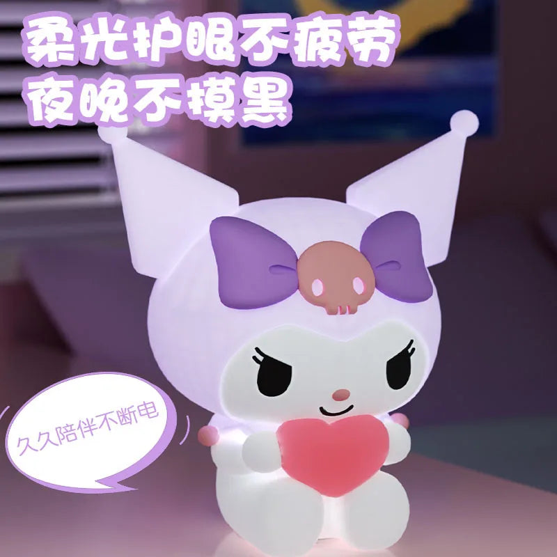 Kuromi Night Light Table Lamp + Remote Control