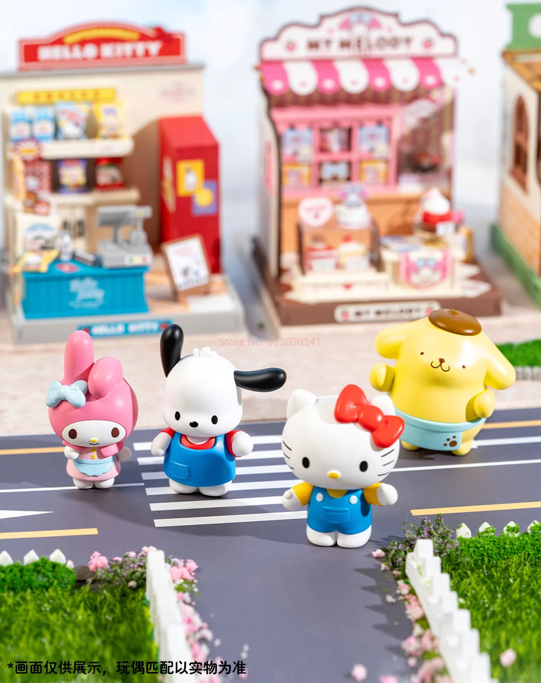 Sanrio Store Manager Series Assembling House Model Toys