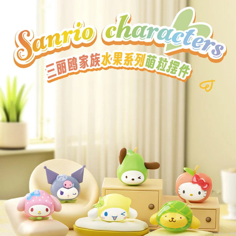 Tiny Sanrio Characters Family Fruit Series Blind Box Figures