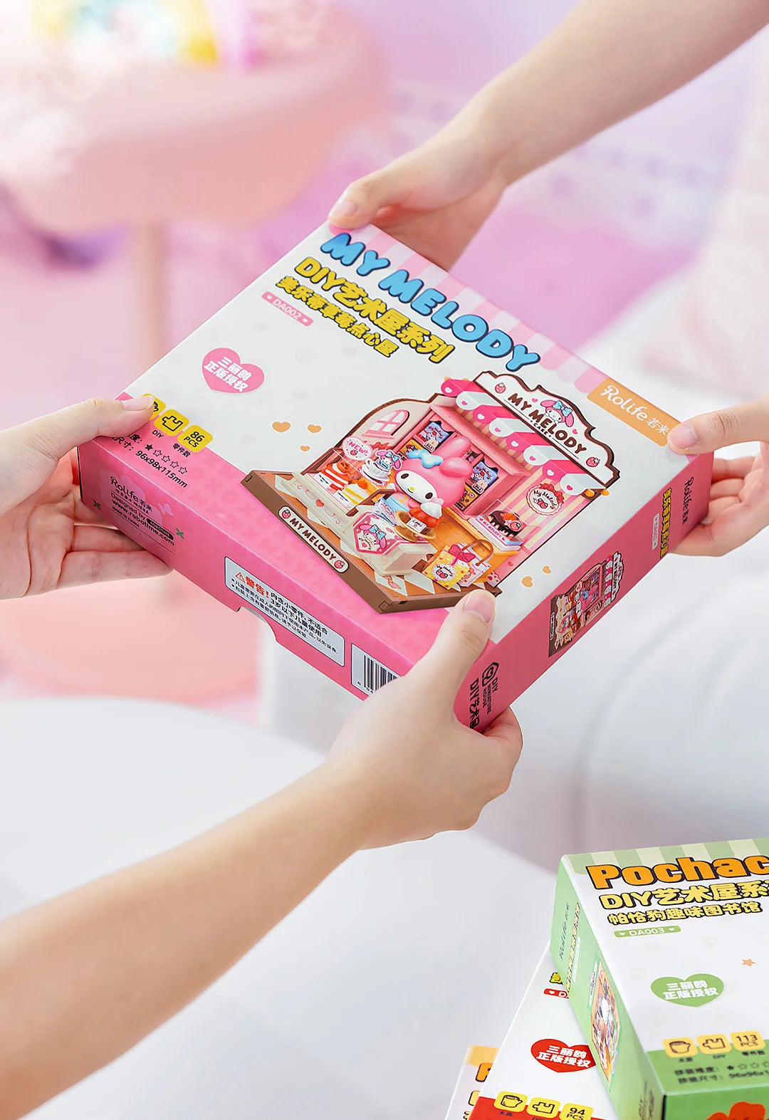 Sanrio Store Manager Series Assembling House Model Toys