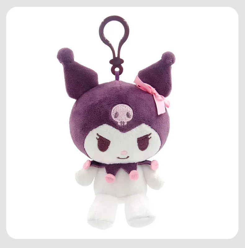 Sanrio Characters Adorable Plush Keychain Pendants