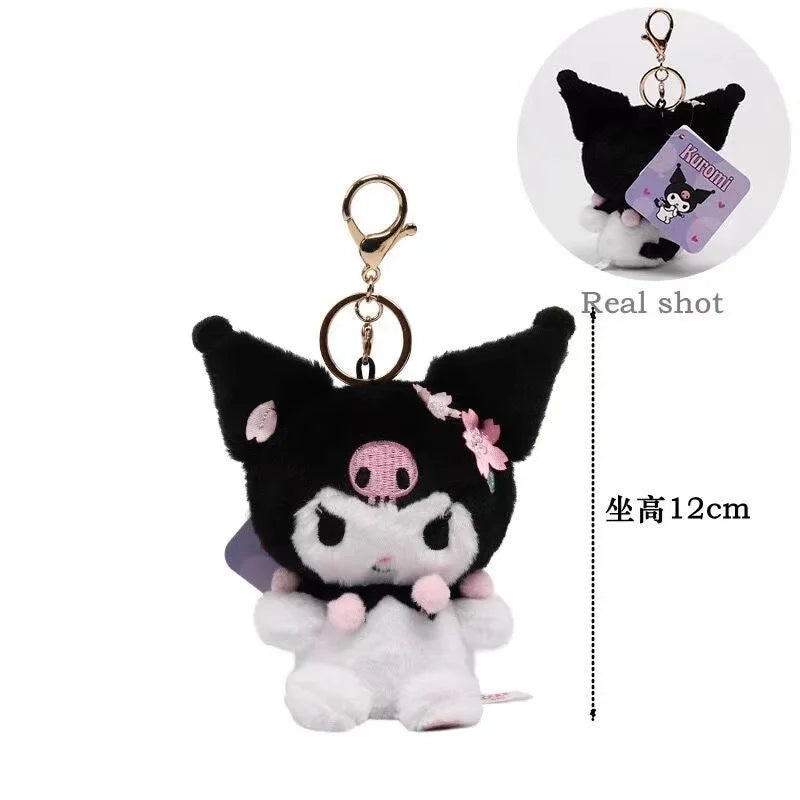 Original Sanrio Characters Plush Keychains