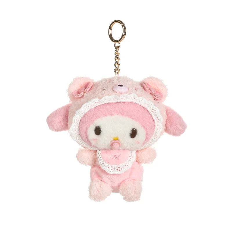 Sanrio Characters Baby Plush Doll & Keychains