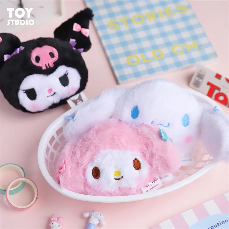 Sanrio Characters Plush Face Only Keychain