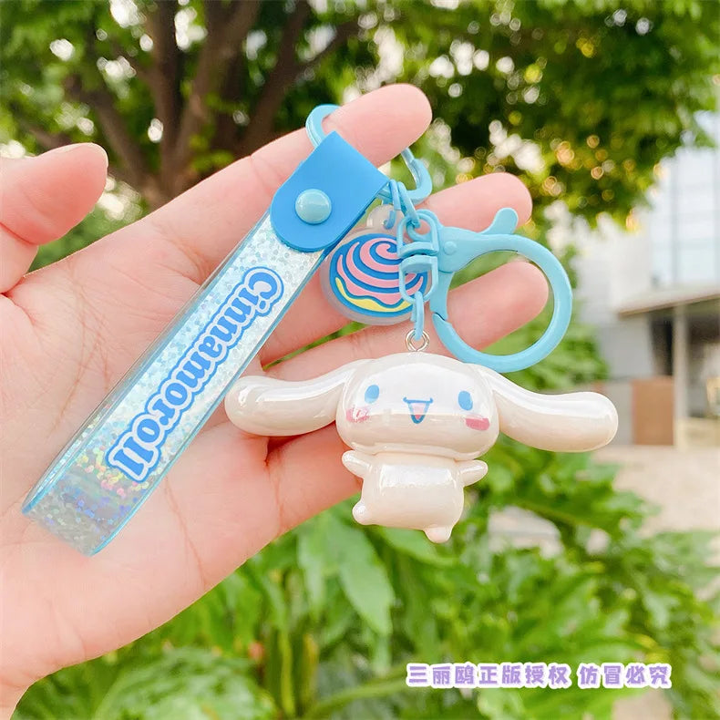 Sanrio Character Glossy Adorable Keychains