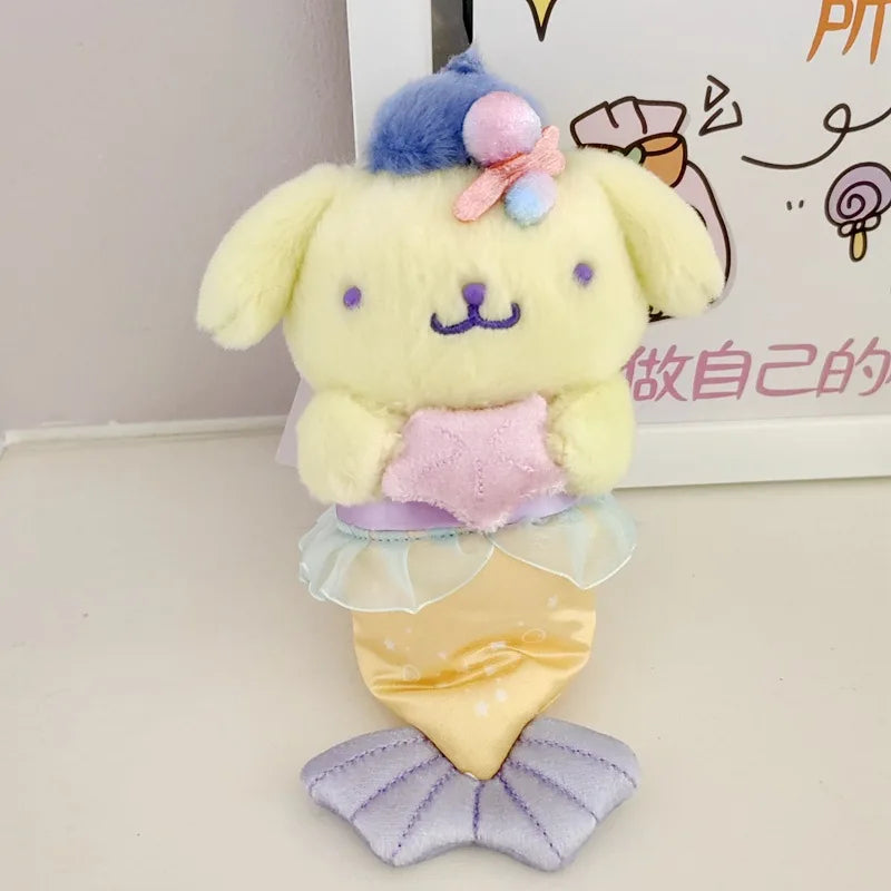 Sanrio Character 'Mermaid' Series 25cm Plush Keychain