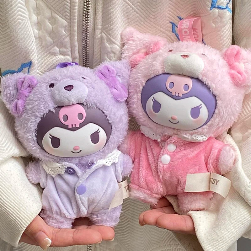 Sanrio Peach Berry Kuromi Blind Box Plush Keychain