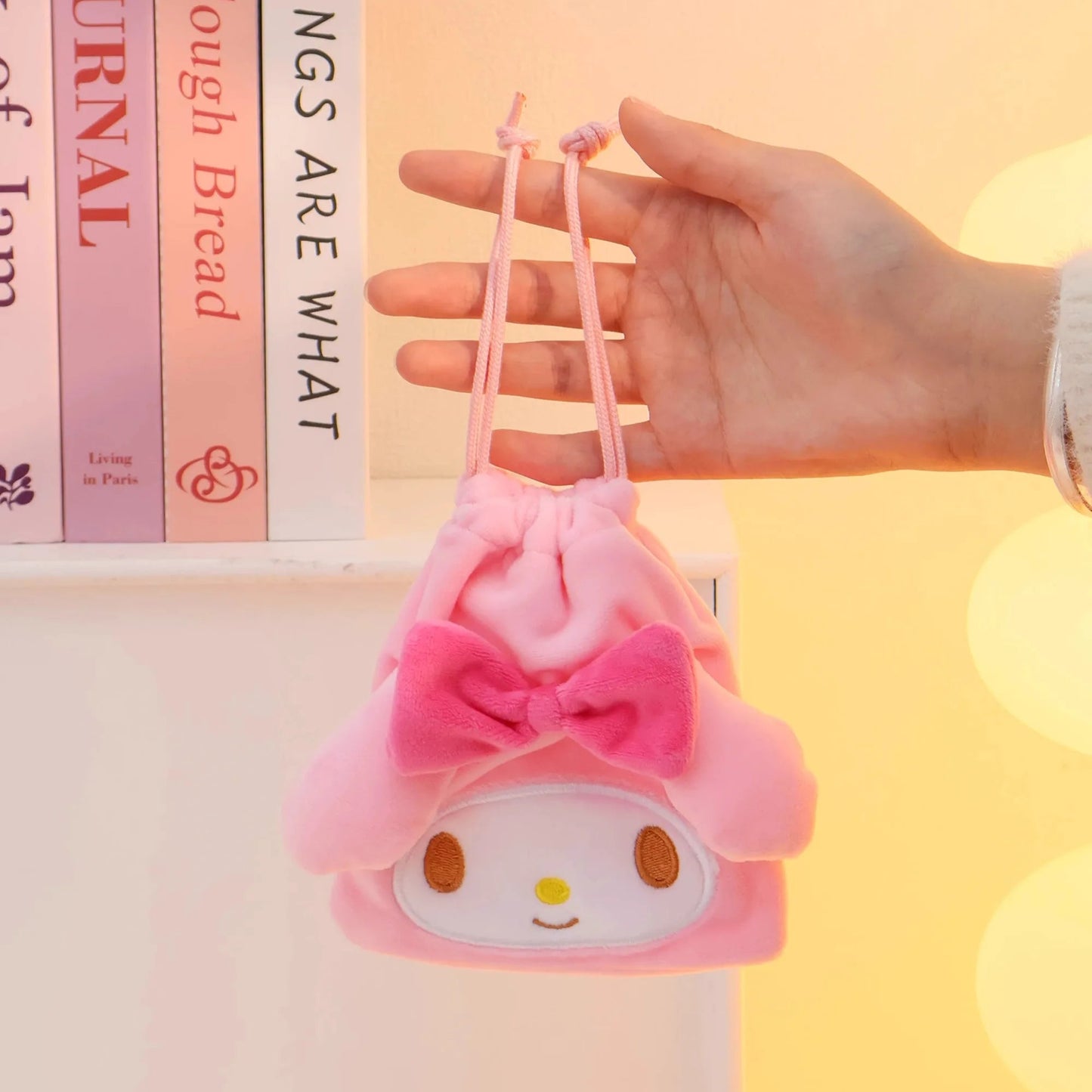 Sanrio Drawstring Storage Baggies