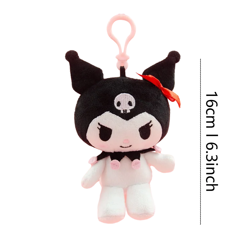 Sanrio Characters Adorable Plush Keychain Pendants