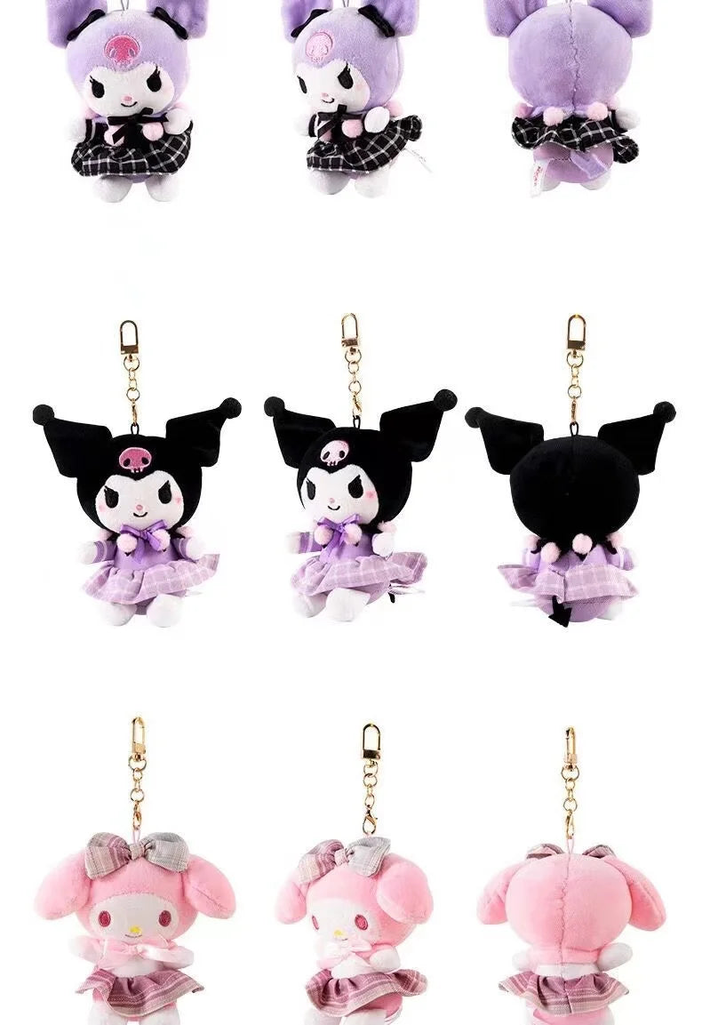 Original Sanrio Characters Plush Keychains