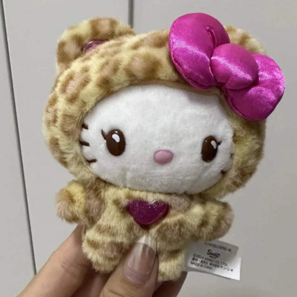 Hello Kitty Leopard Plush Pendant