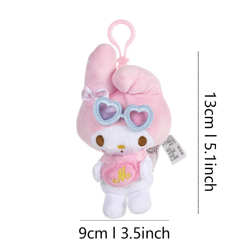 Sanrio Characters Adorable Plush Keychain Pendants