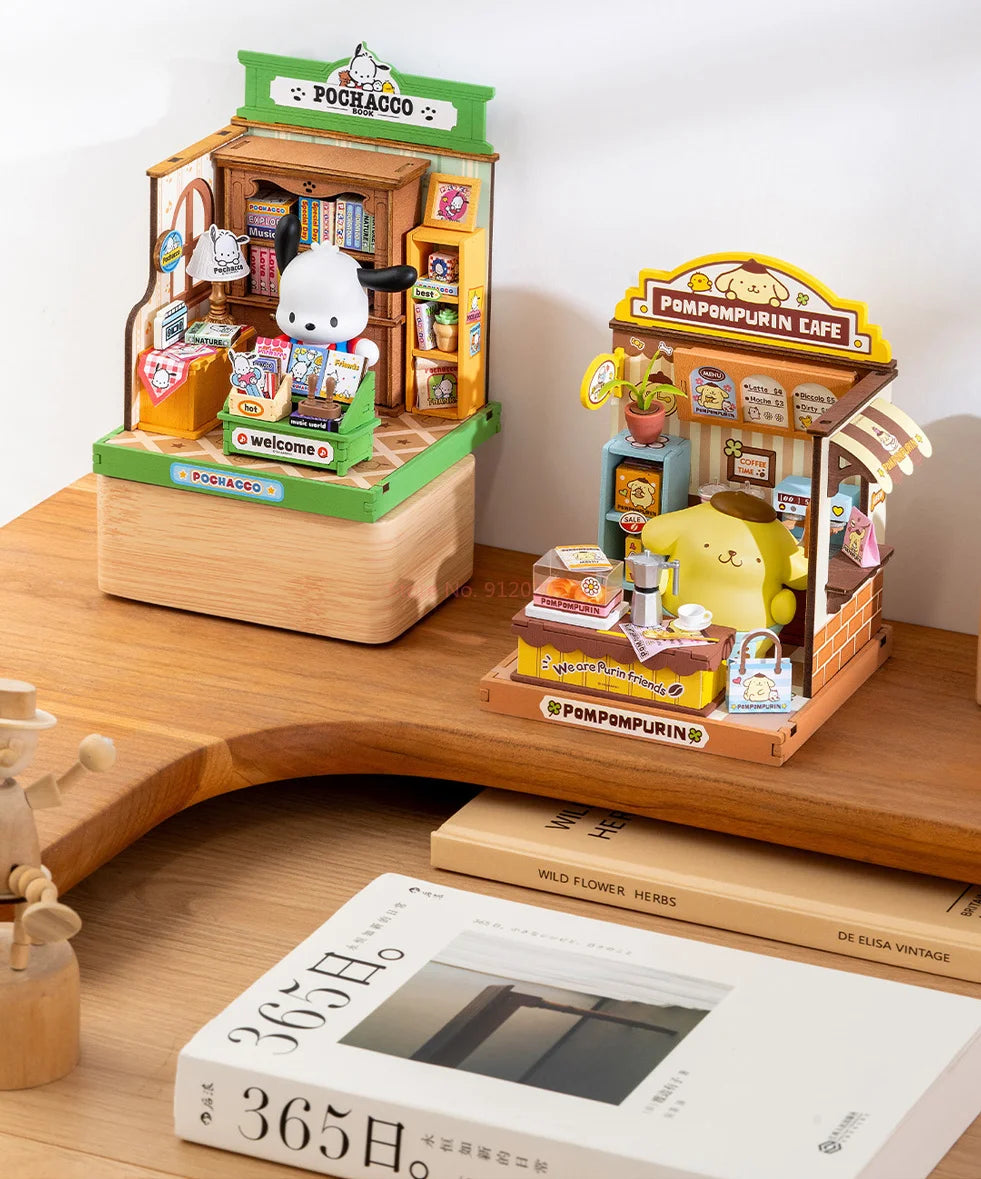 Sanrio Store Manager Series Assembling House Model Toys