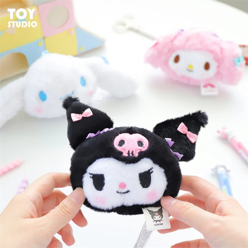 Sanrio Characters Plush Face Only Keychain